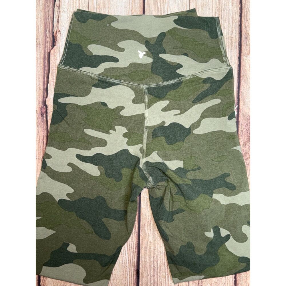 Old-navy Women's Green and Khaki Leggings - Picture 2 of 3